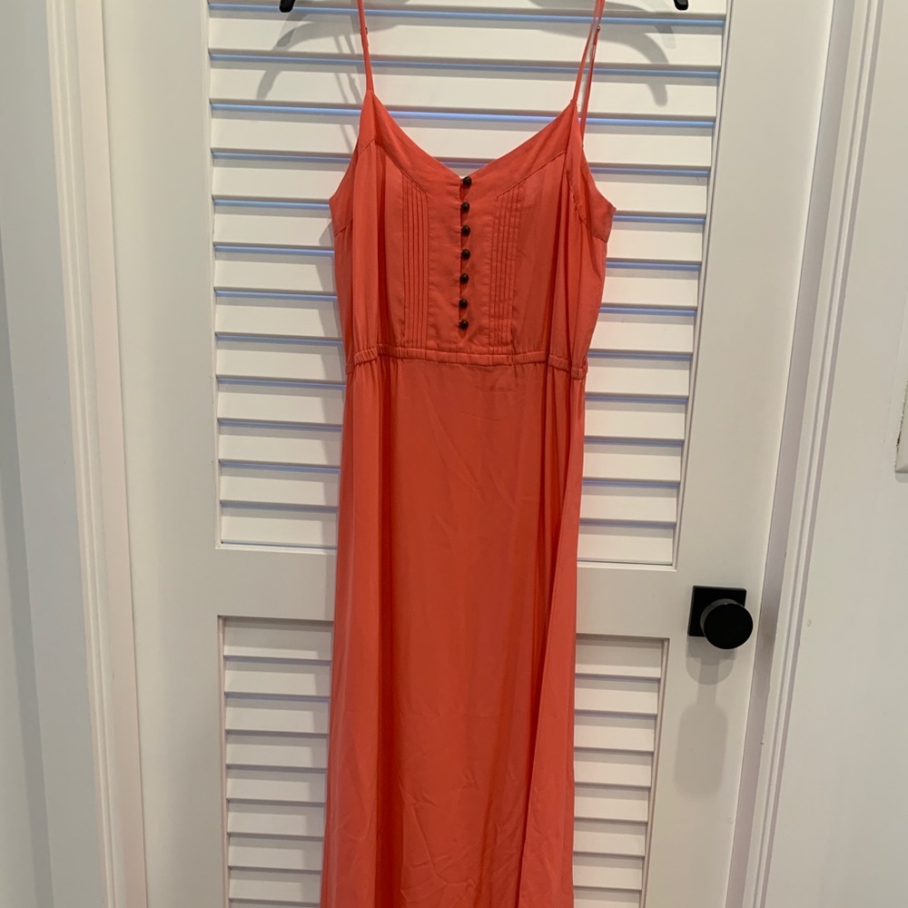 Silk pink Maxi Dress - Twelfth street by Cynthia Vincent